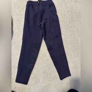 Kerrits fleece lined equestrian riding pants- girls size S